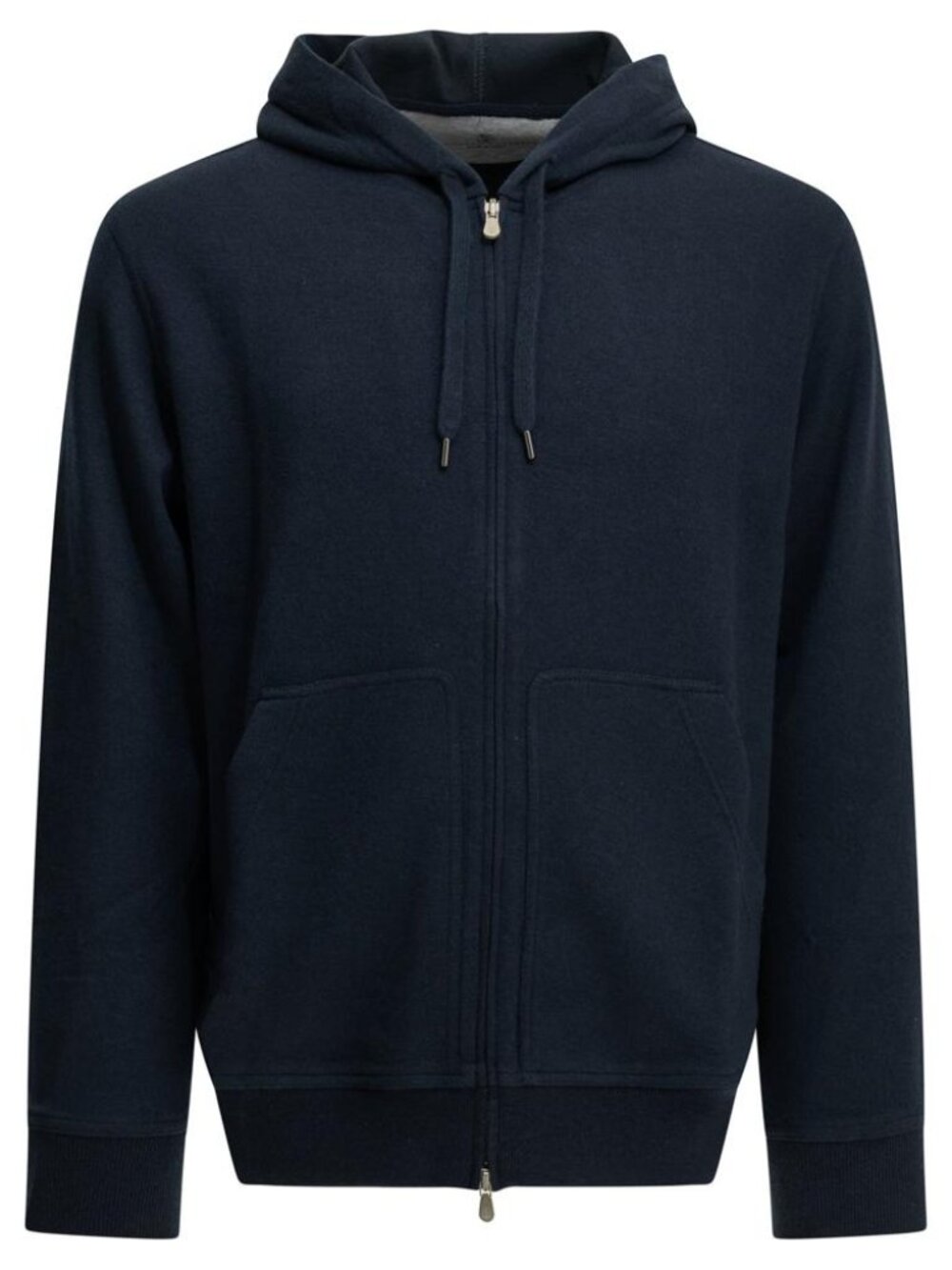 Brunello Cucinelli Cashmere And Cotton Zip-Up Sweatshirt Tag Size L Men